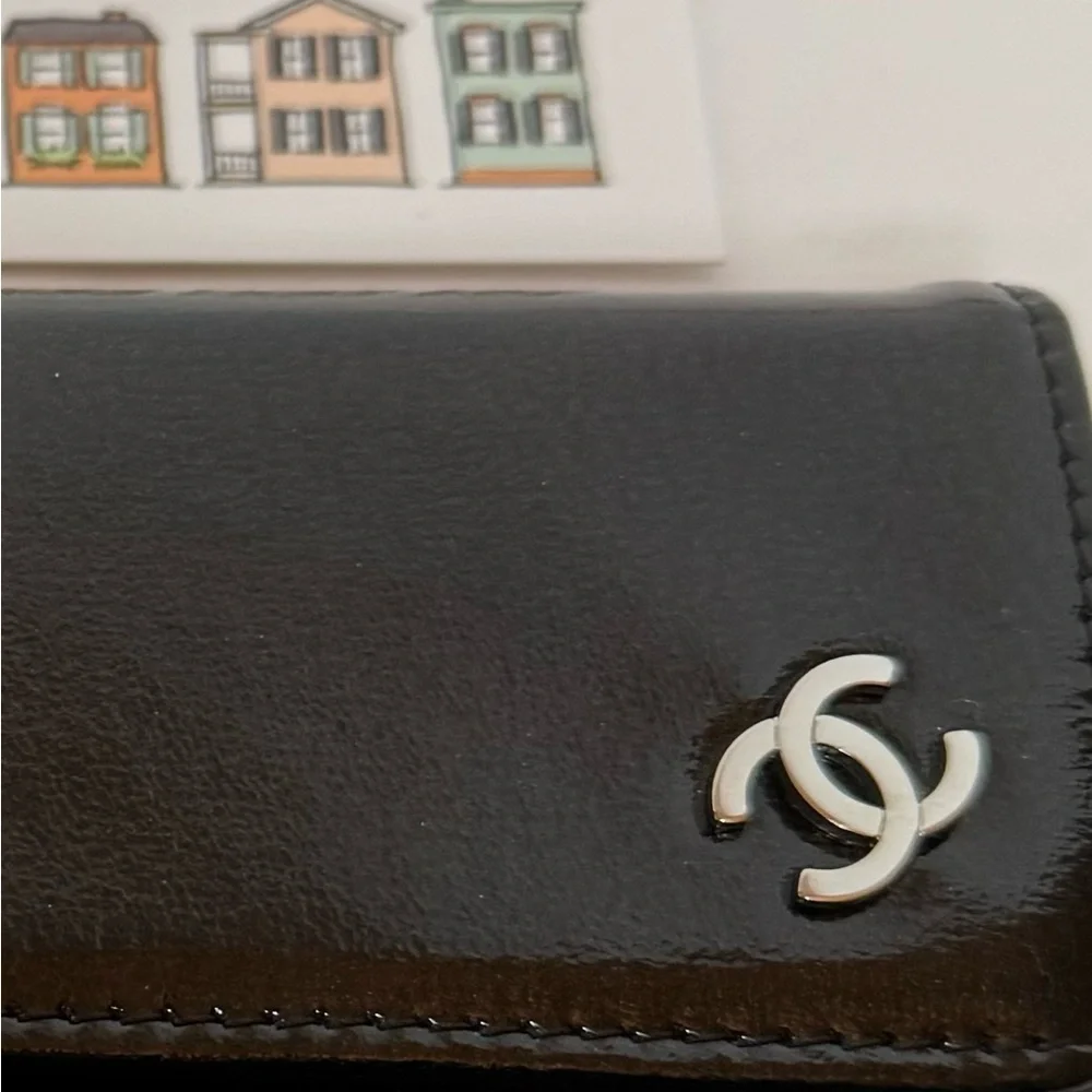 Chanel Patent Leather Wallet/Crossbody